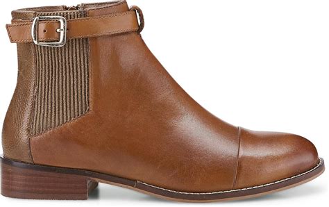 chelsea boots damen braun leder